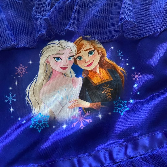 Disney Frozen Kids Costume Dress - Royal Blue - Picture 3 of 4